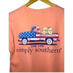 Simply Southern Collection Live Life t shirt